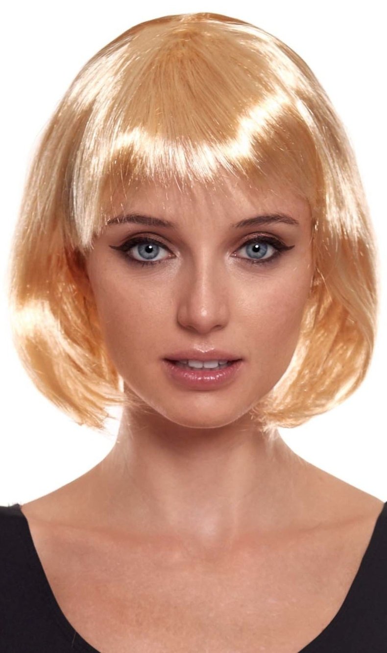 Kurze Perücke Raffaella blond