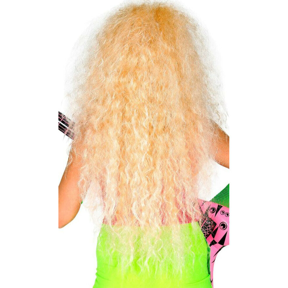 Peluca Rubia Rockstar | Don Disfraz