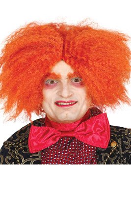 Perücke Hutmacher Orange
