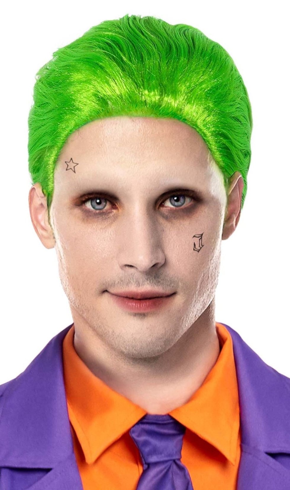 Grüner Clown Perücke