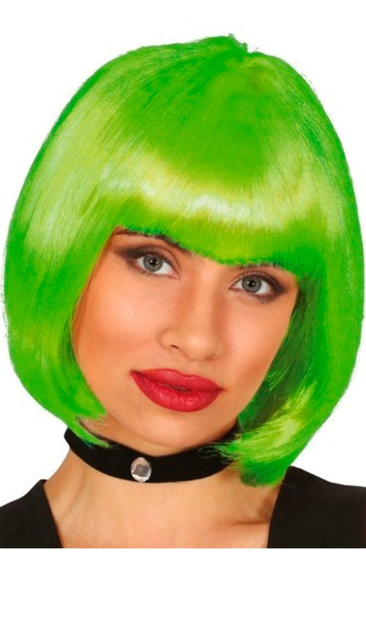 Perücke Bob Grün Eco