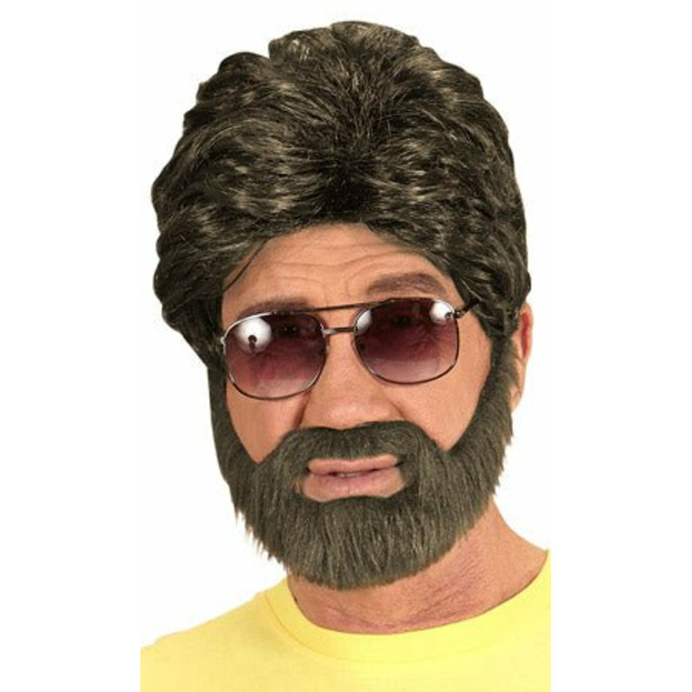 Peluca y Barba Hombre Serio | Don Disfraz
