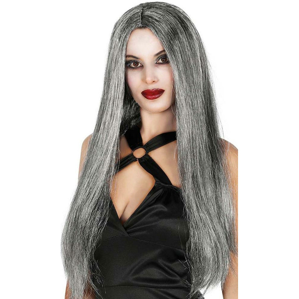 Peluca Melena Gris | Don Disfraz