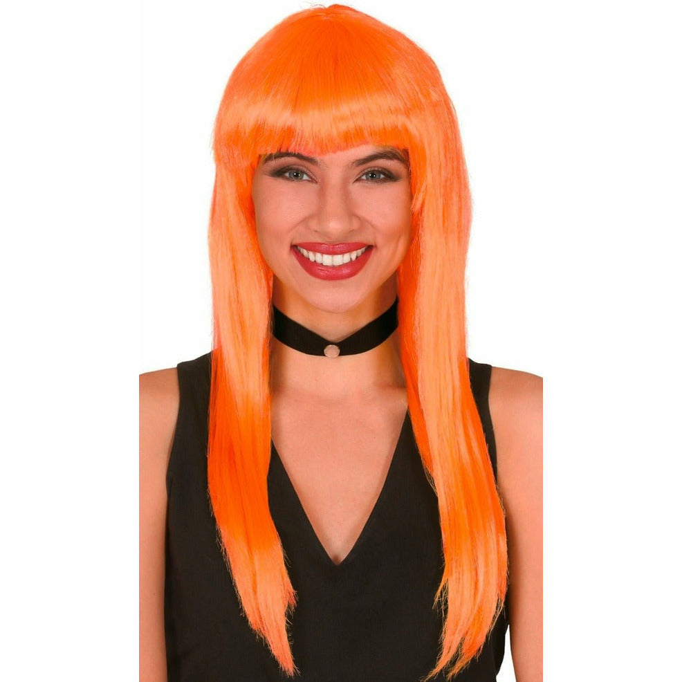 Peluca Naranja Melena Eco | Don Disfraz