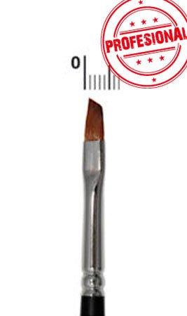 Schräg Pinsel 4 mm Marderhaar Professional
