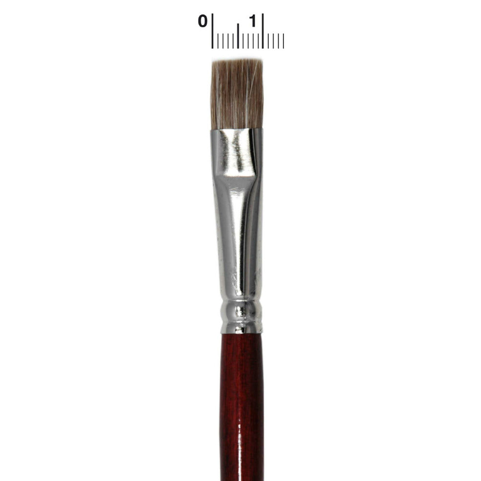 Pincel Plano 10mm Buey Profesional | Don Disfraz