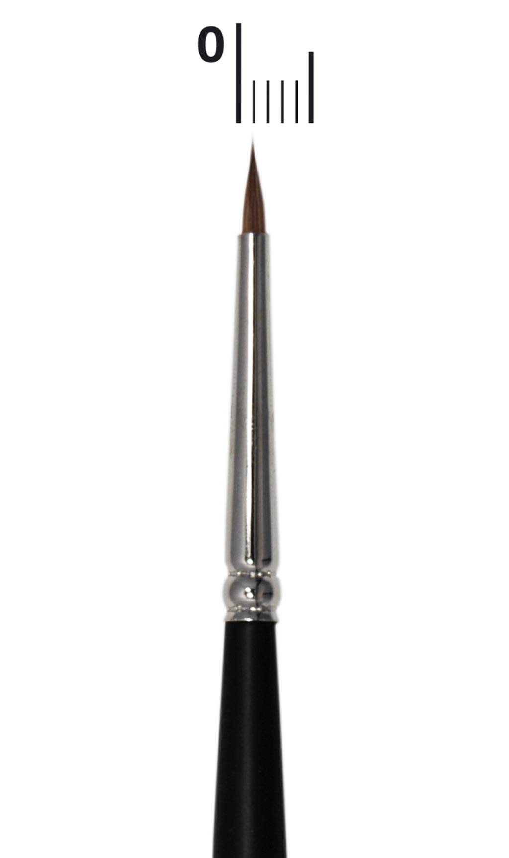 Professioneller, runder Schminkpinsel Marder (1,5 mm)