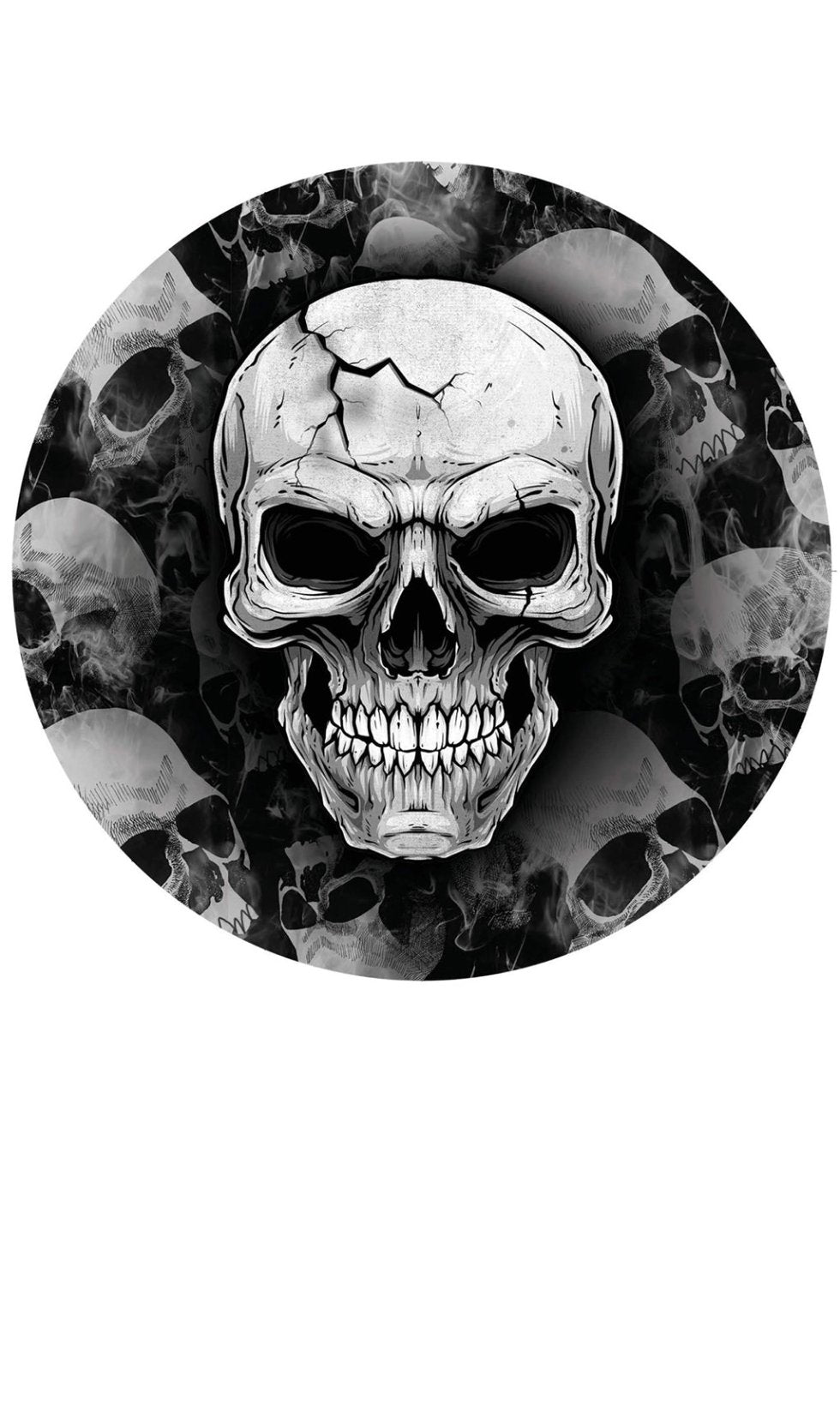 Totenkopf-Partyteller