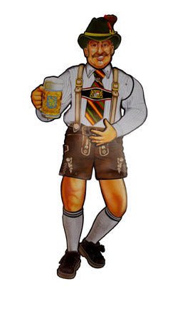 Mann-auf-Oktoberfest-Poster