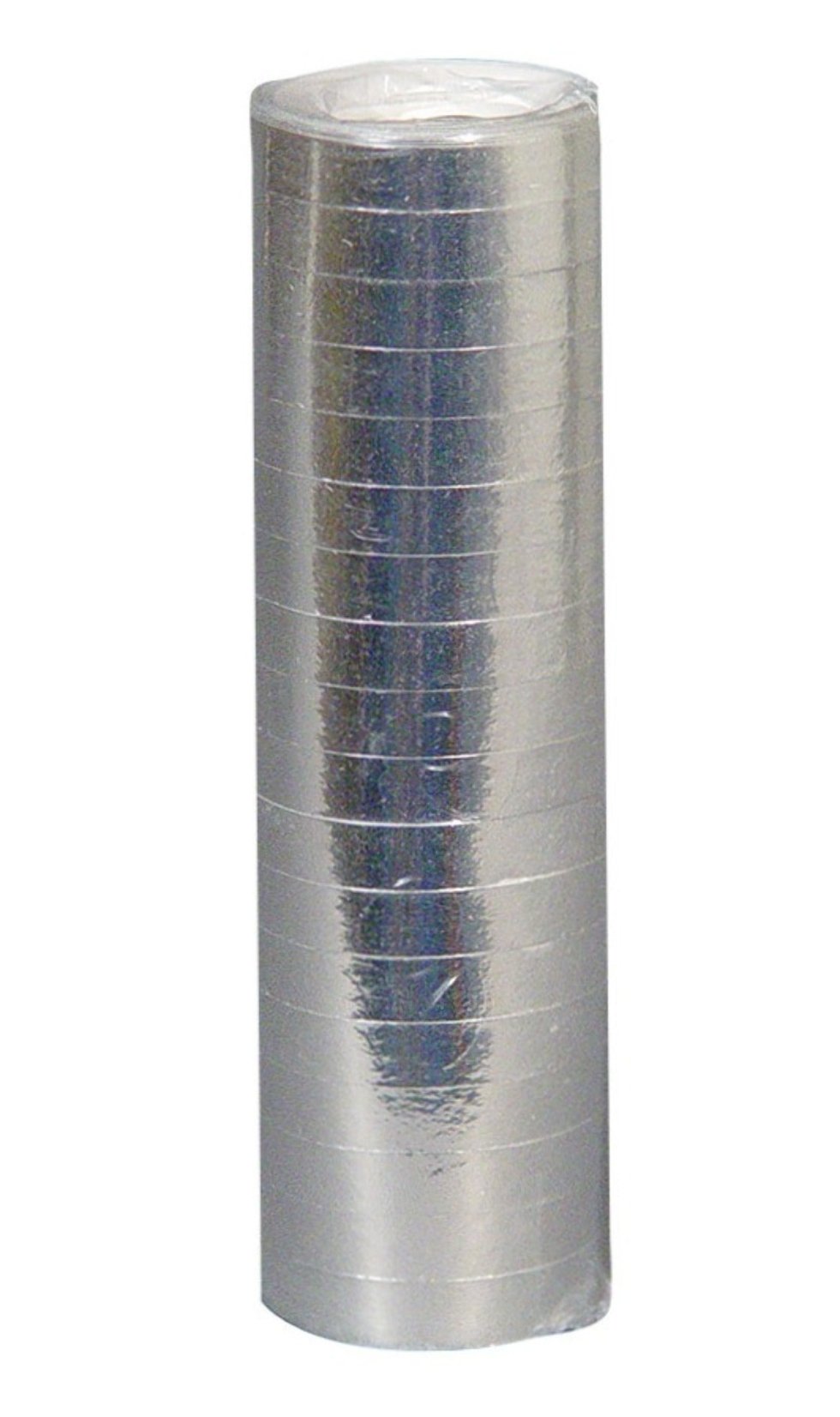 Luftschlangen Rolle silber