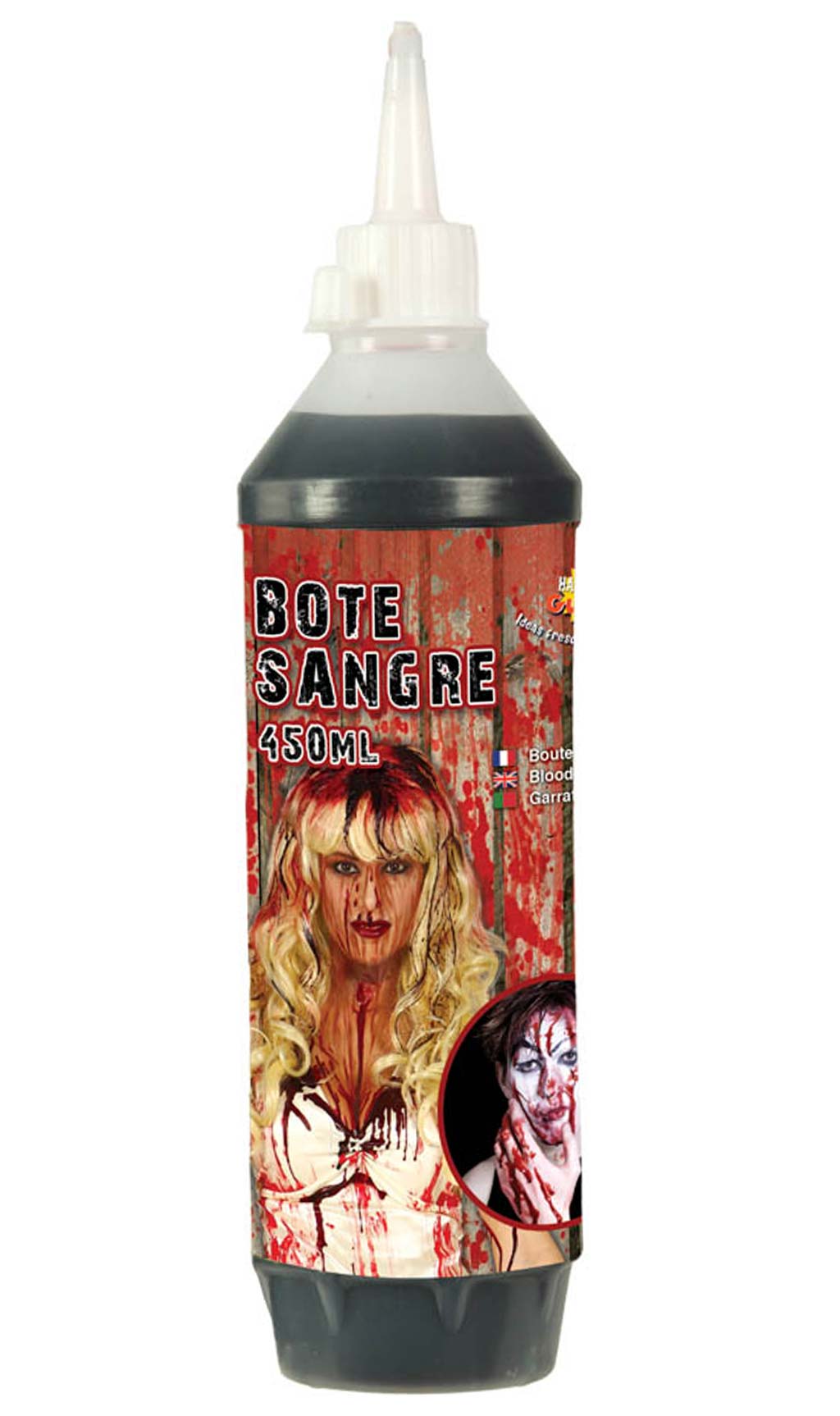 Flüssiges Theaterblut Wunden