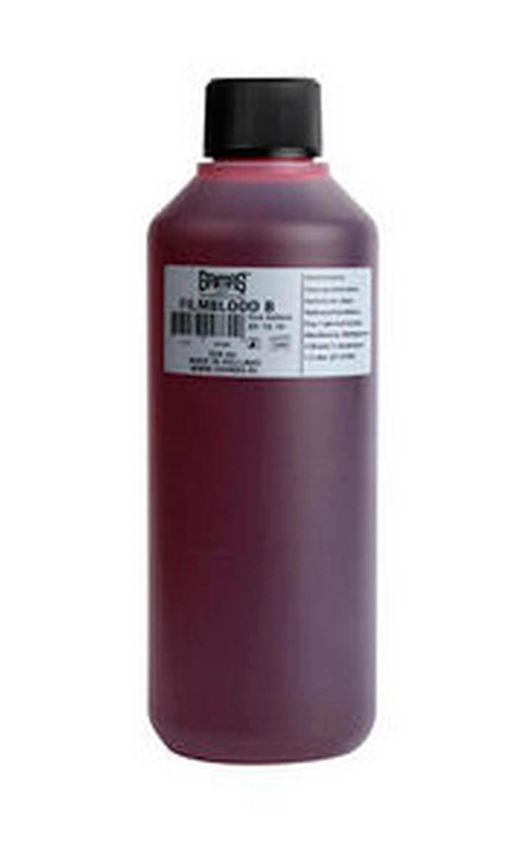 Flüssiges Theaterblut dunkel 500ml Professional