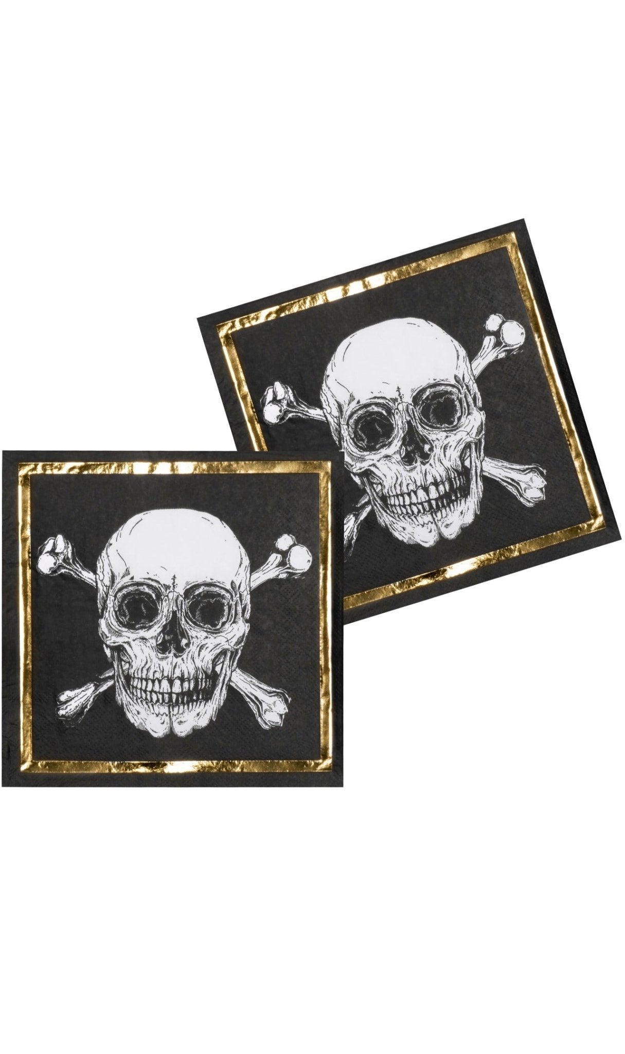 Servietten Pirat Totenkopf