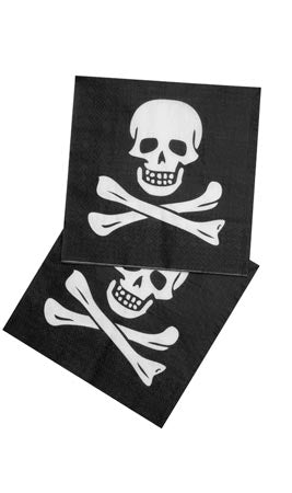 Piraten-Servietten