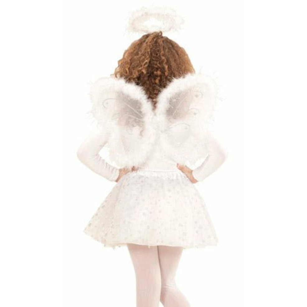 Set Ángel Blanco infantil | Don Disfraz