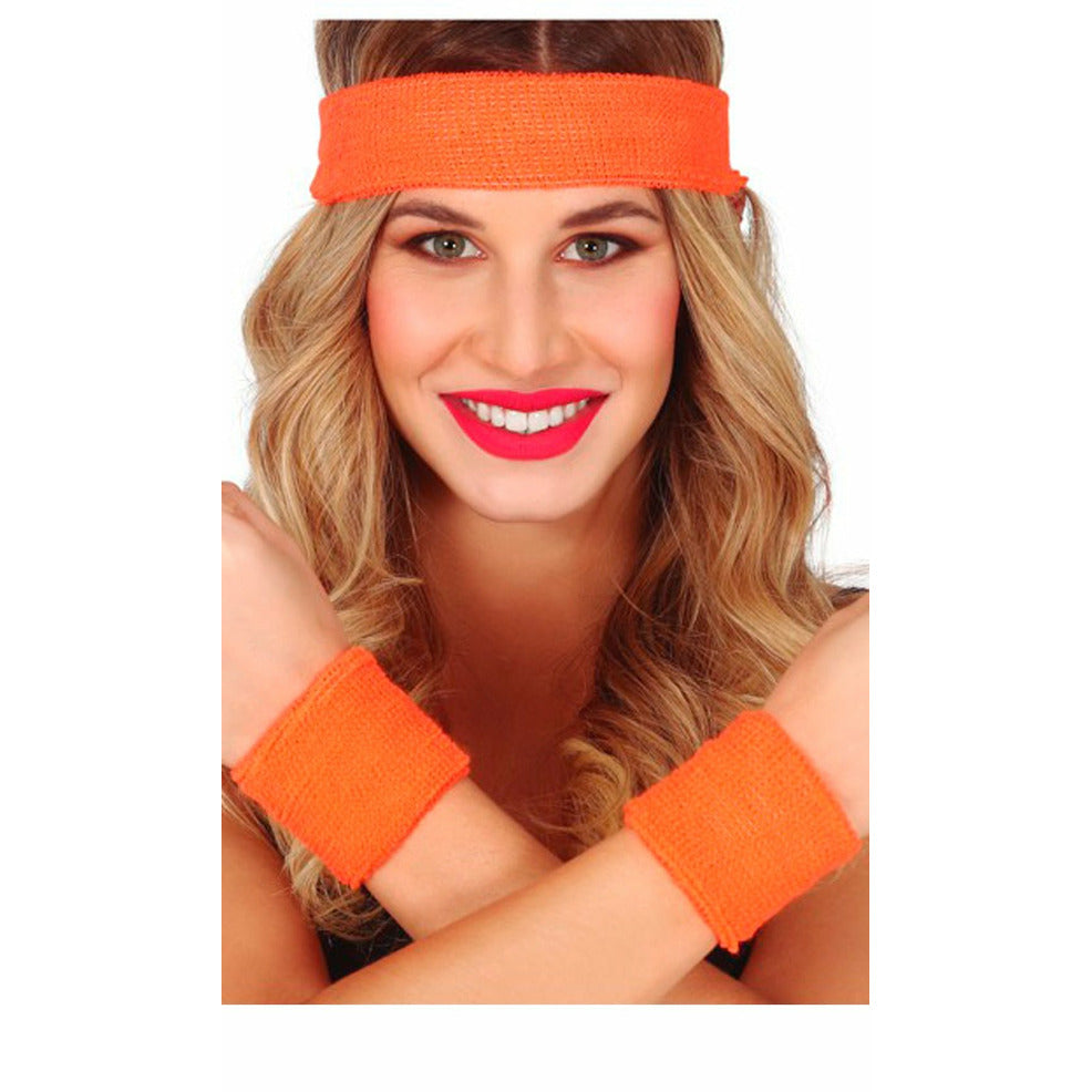 Set de Aeróbic Naranja | Don Disfraz