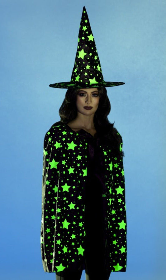 Hexe Set phosphoreszierend