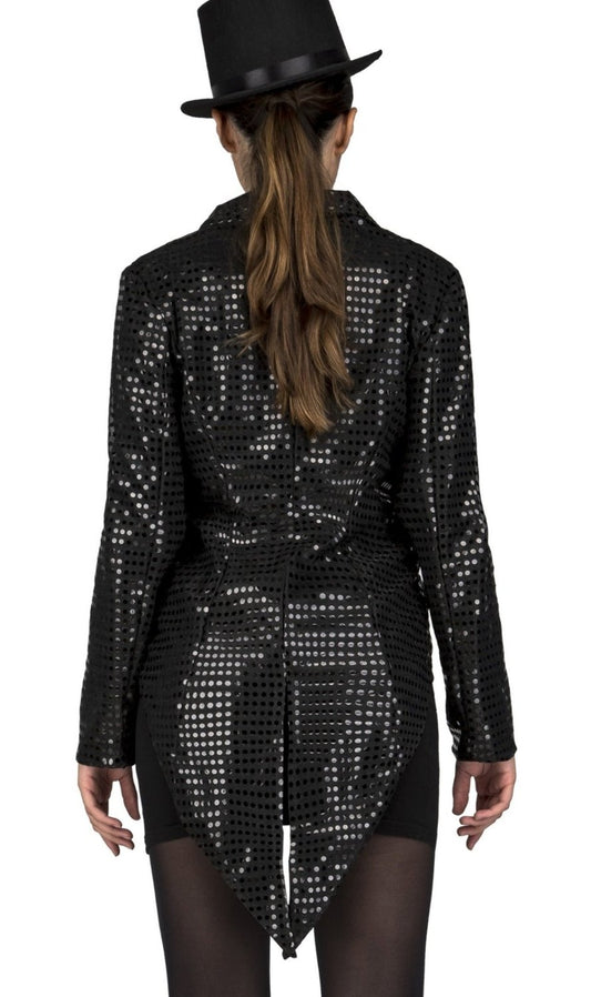 Pailletten Set in Schwarz