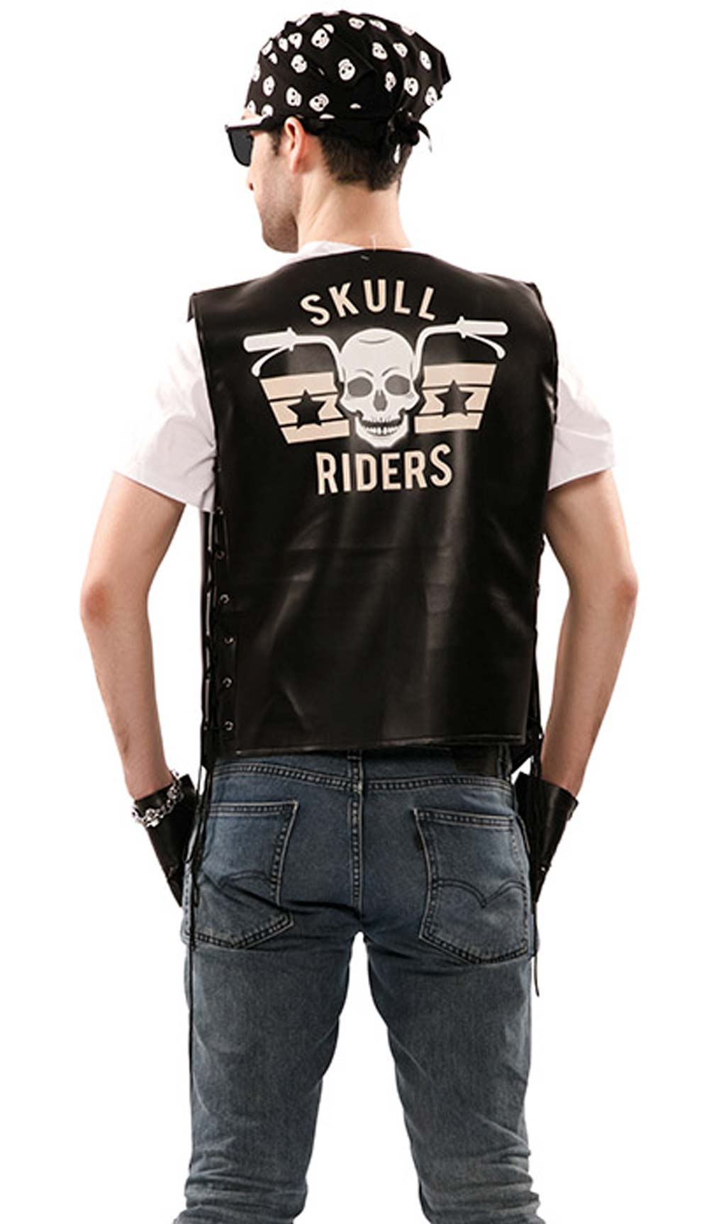 Set Biker Totenköpfe