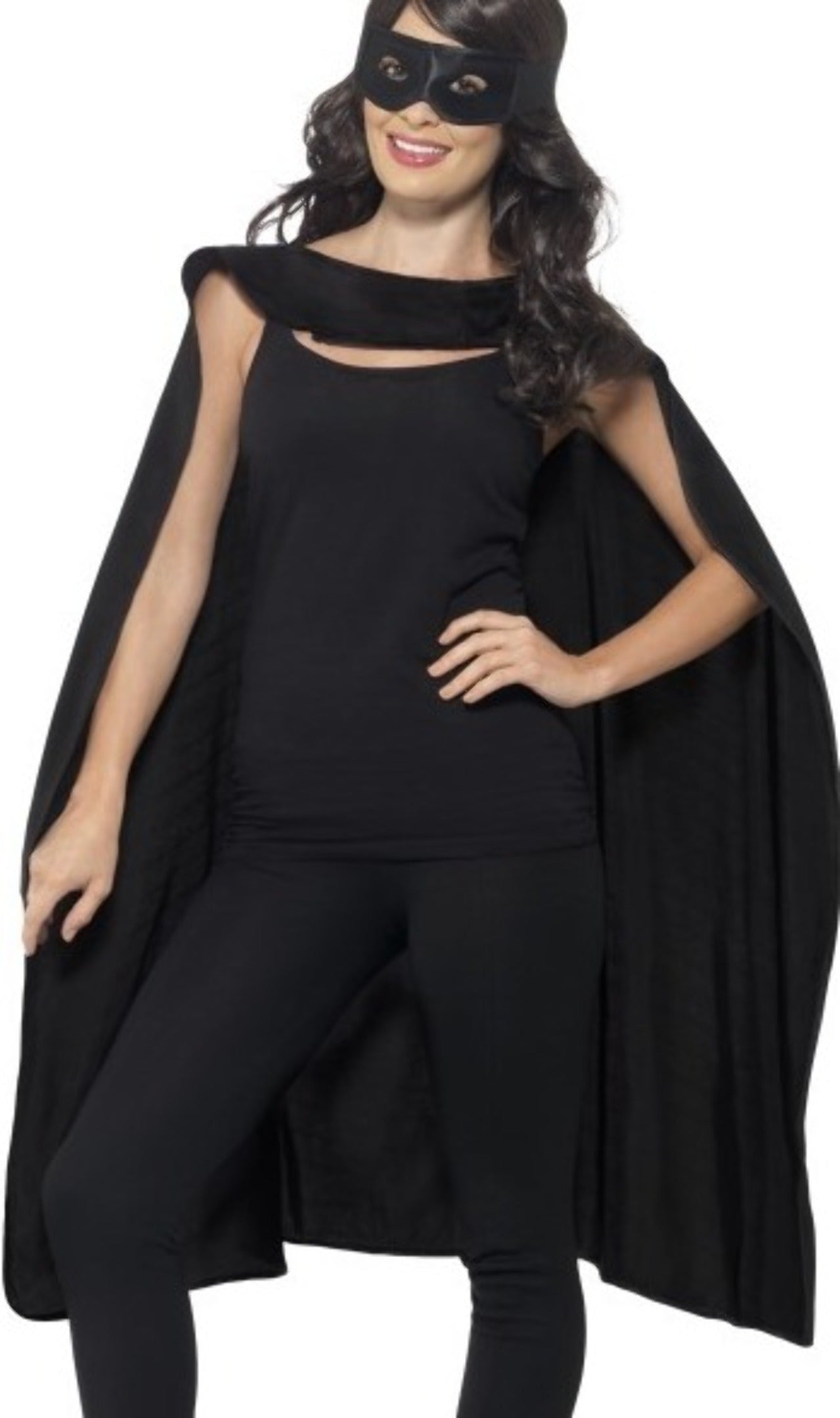 Superheld Set schwarz