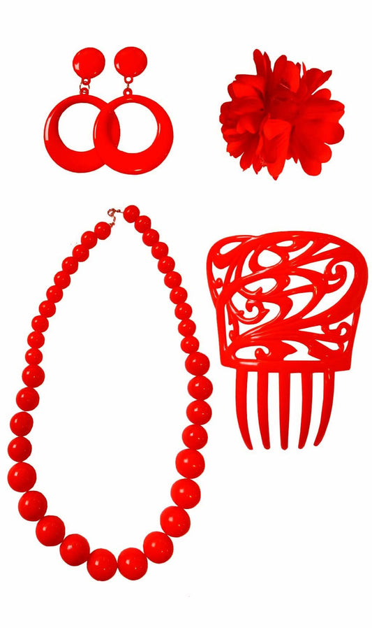 Rotes Andalusierin-Set