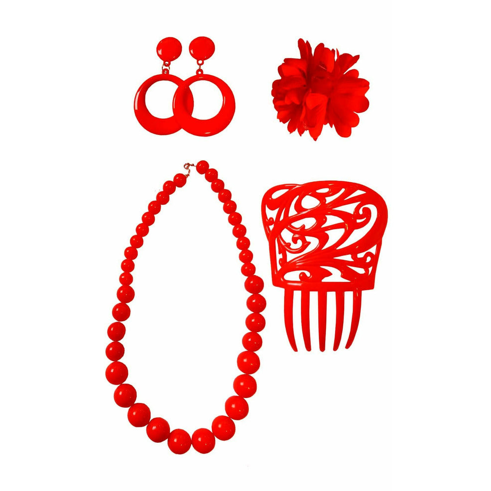 Set Andaluza Rojo | Don Disfraz