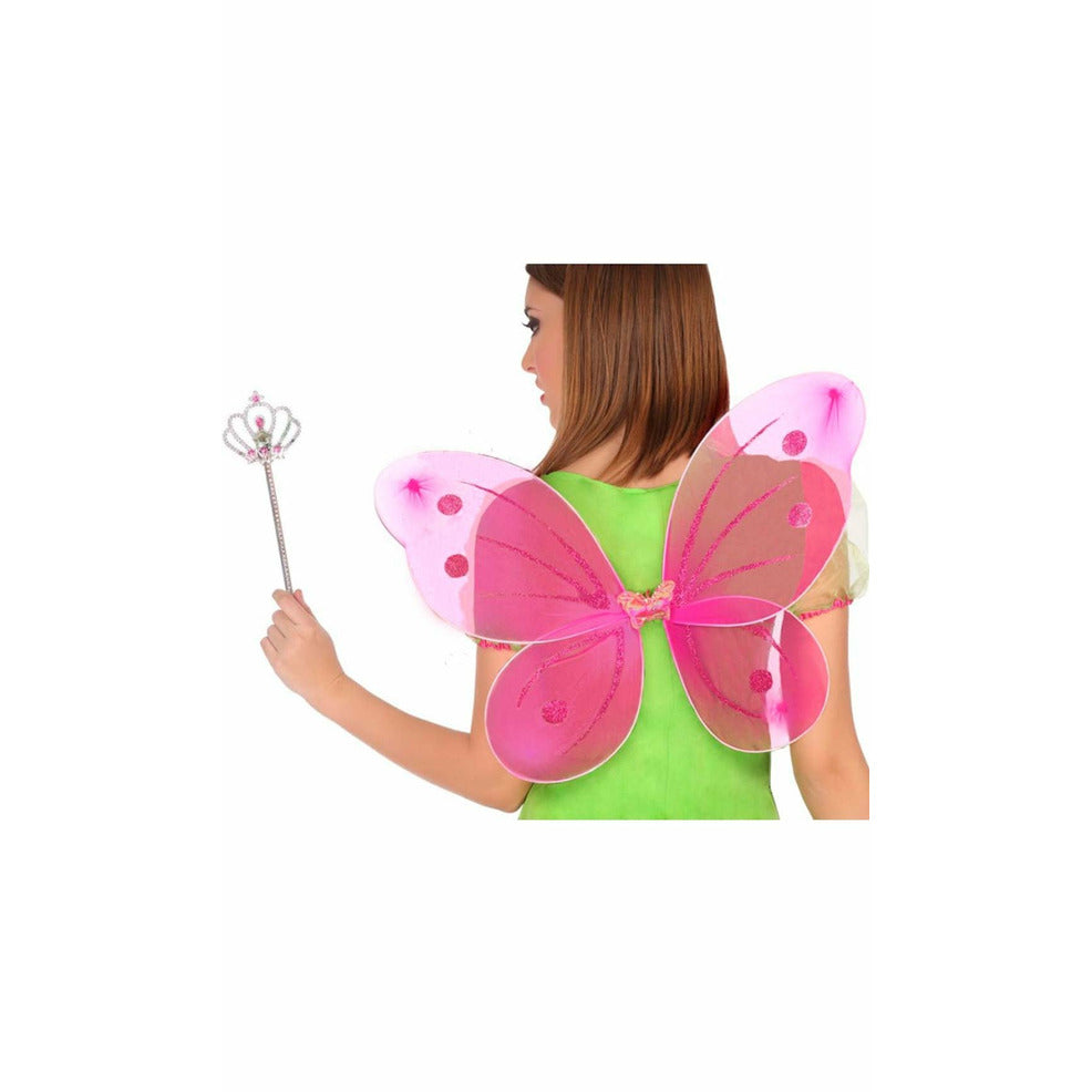 Set Hada Reina Fucsia | Don Disfraz
