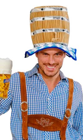 Bierfass-Hut