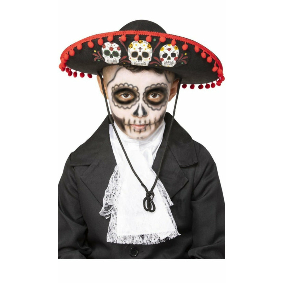 Sombrero de Catrín Mexicano infantil | Don Disfraz