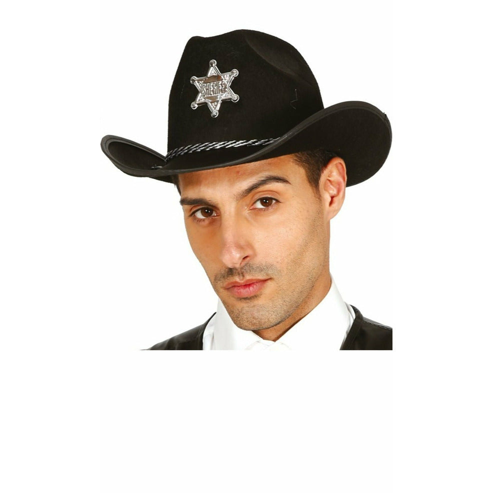 Sombrero de Vaquero Sheriff | Don Disfraz