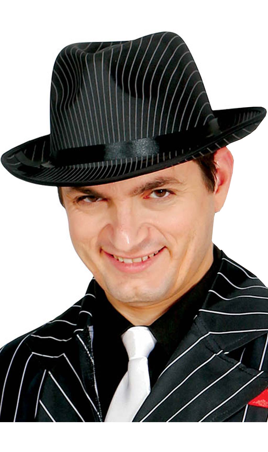 Gangster Hut Nadelstreifen