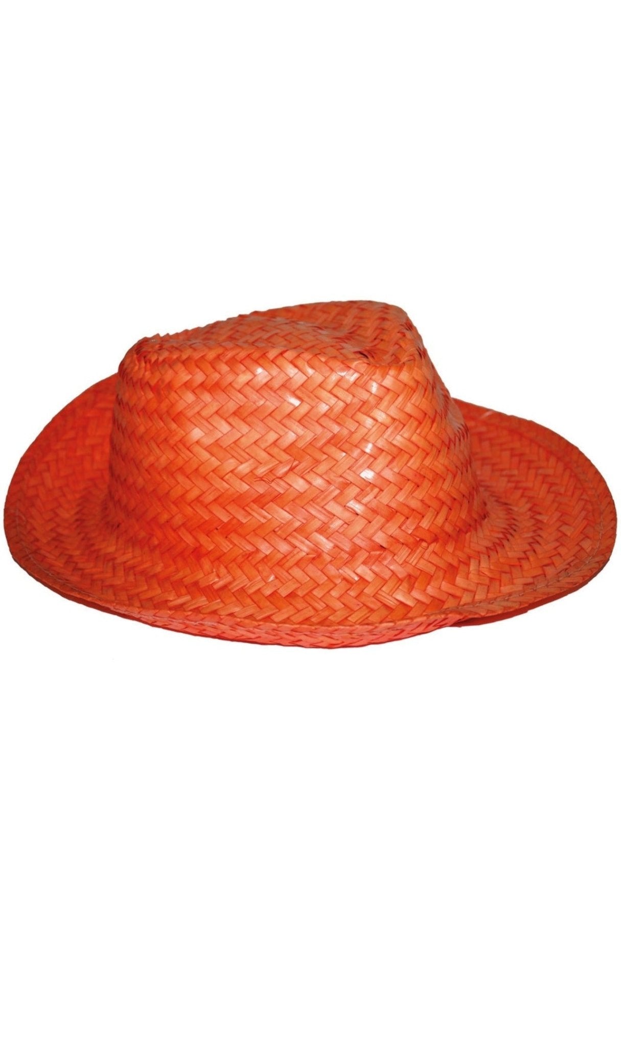 Strohhut orange
