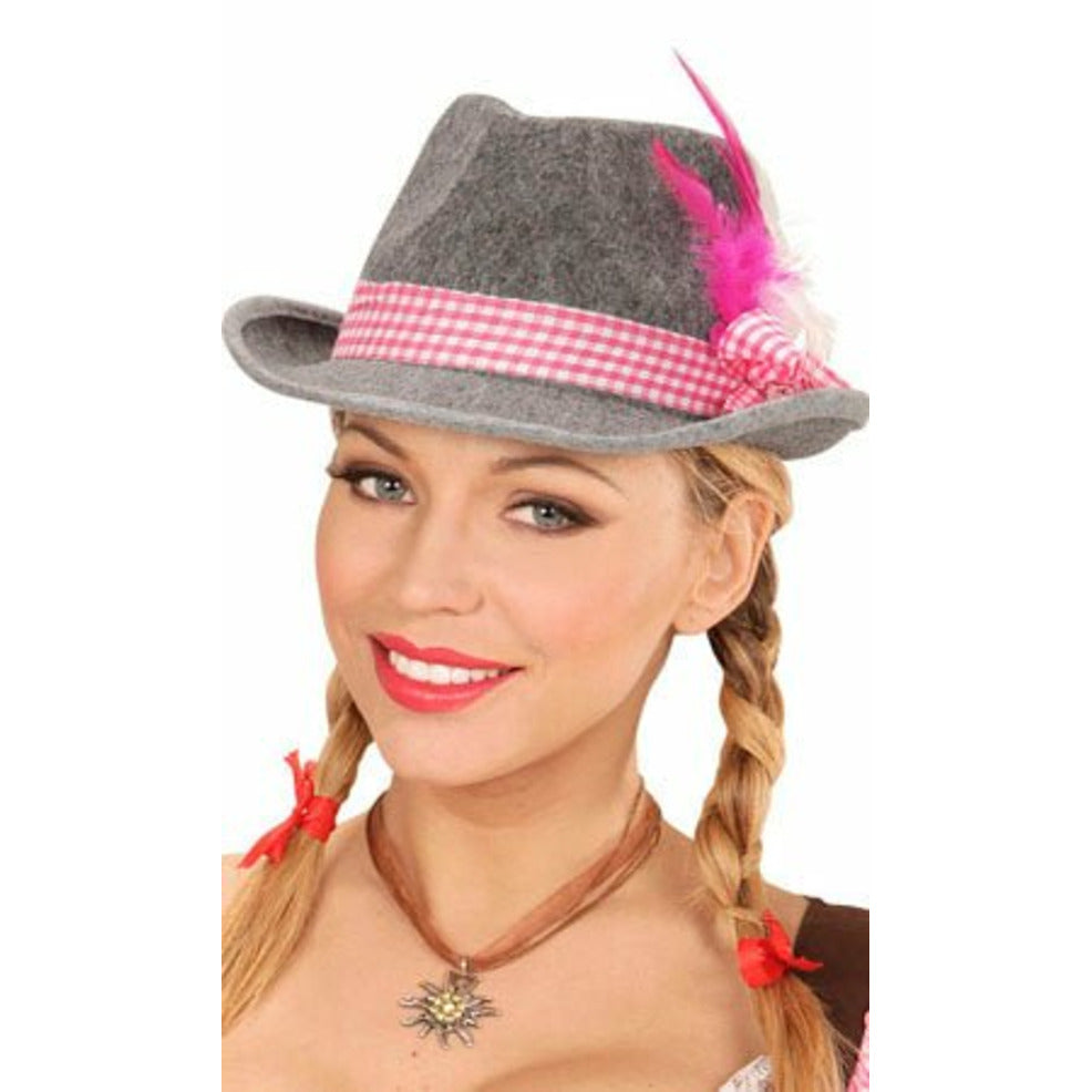 Sombrero Tirol Ceniza | Don Disfraz