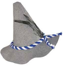 Grauer Tirolerhut Deluxe