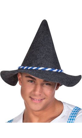 Günstiger, grauer Tirolerhut