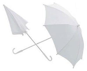 Altertümlicher, unifarbener Sonnenschirm