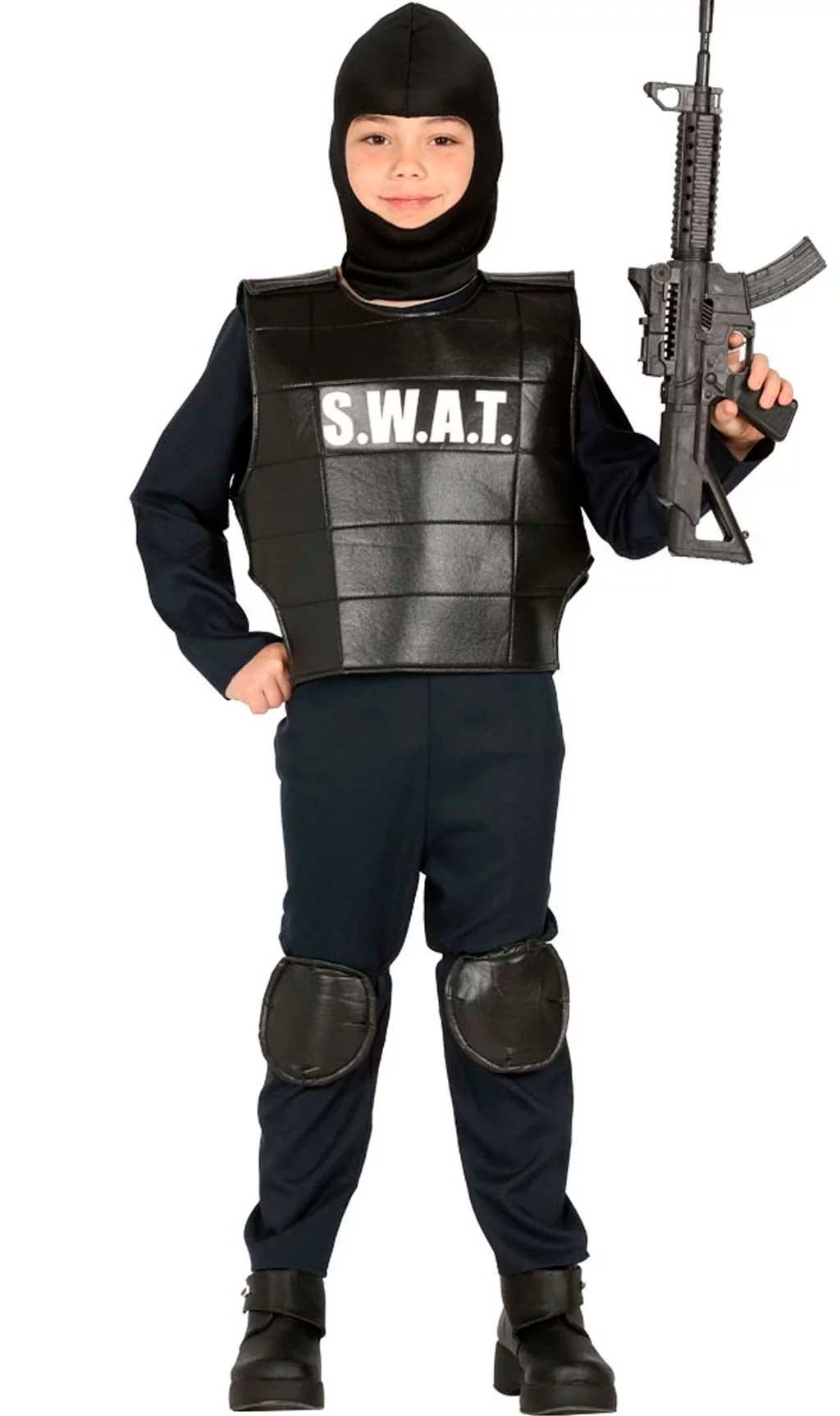 Polizei Swat Kostüm für Jungen und Mädchen