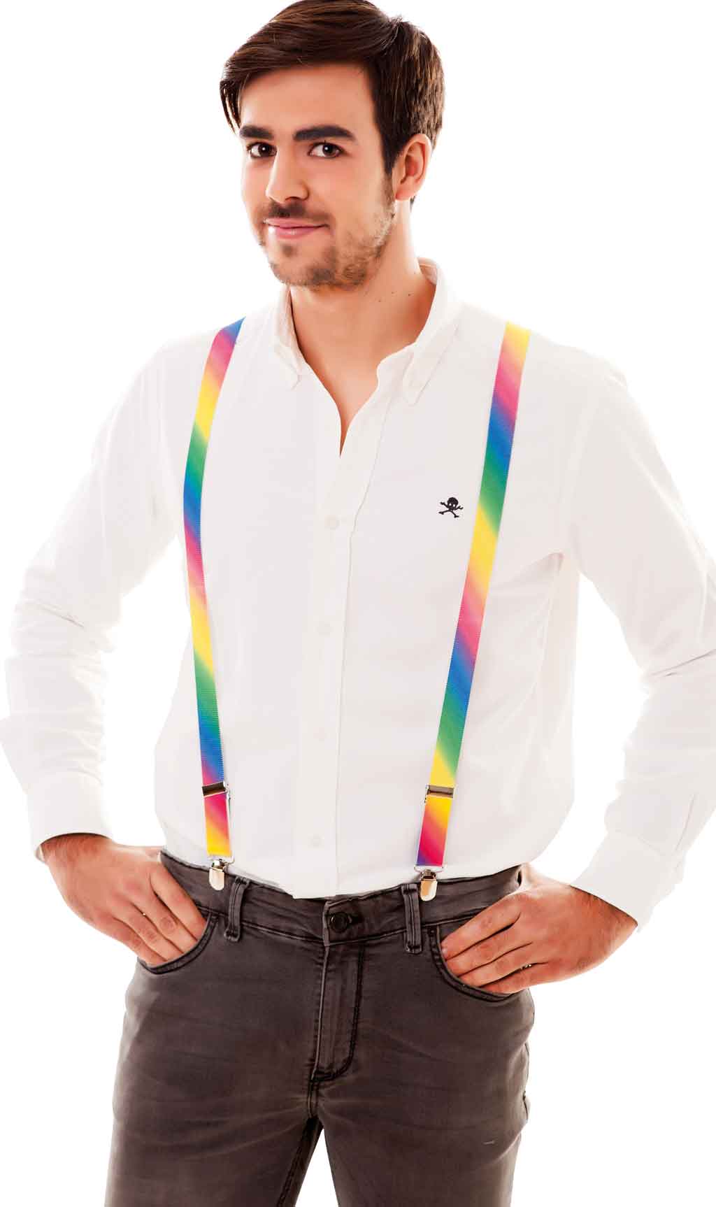 Hosenträger Vielfarbig