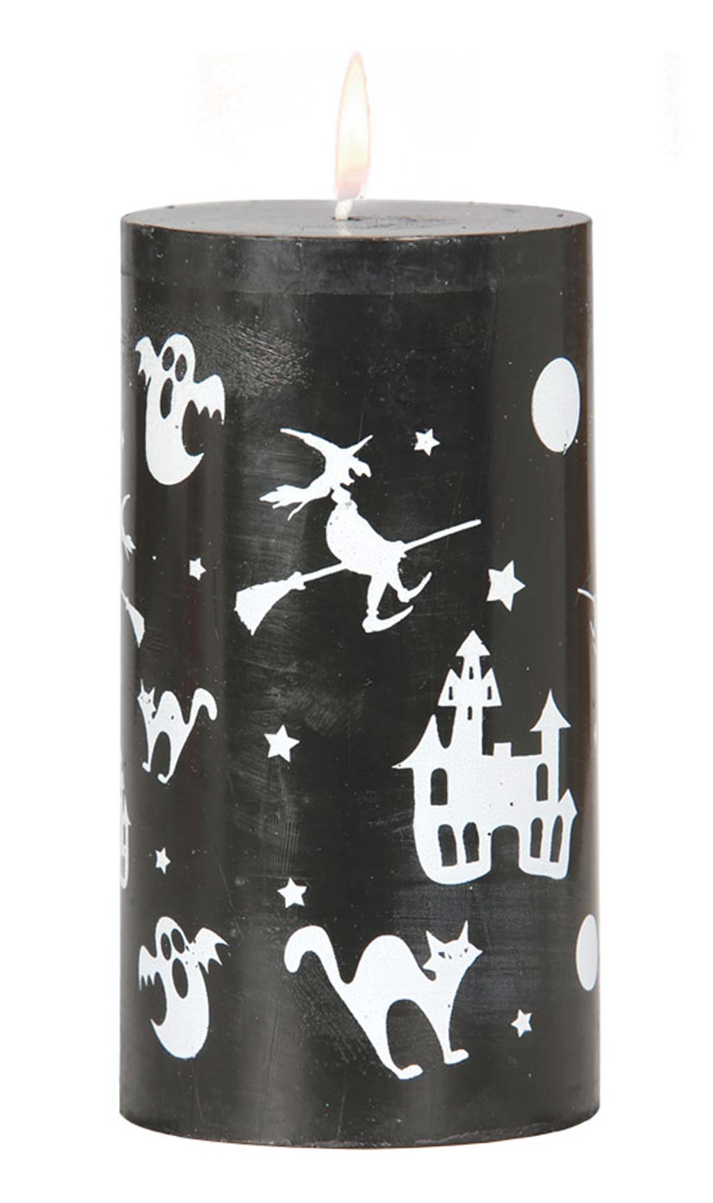 Halloween Schwarze Kerze