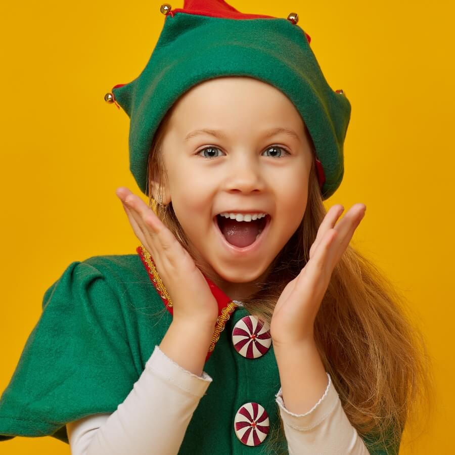 Disfraz de Navidad para niña