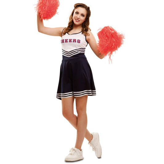 Cheerleader Kapitänin Kostüm für Damen