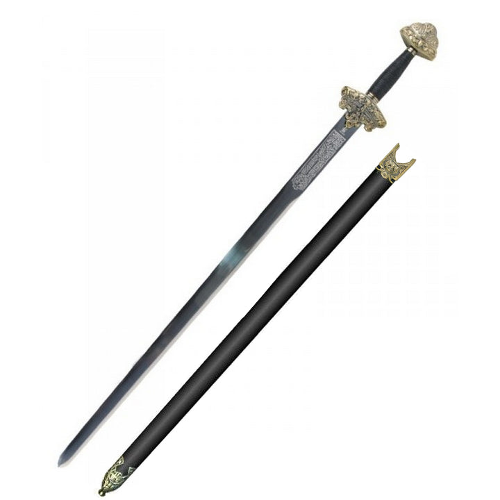 Odin-Stahlschwert mit Scheide