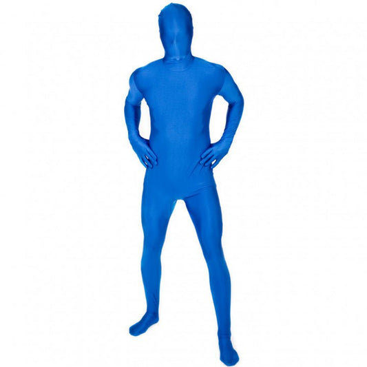 Günstiges, blaues Morphsuit™-Kostüm für Erwachsene