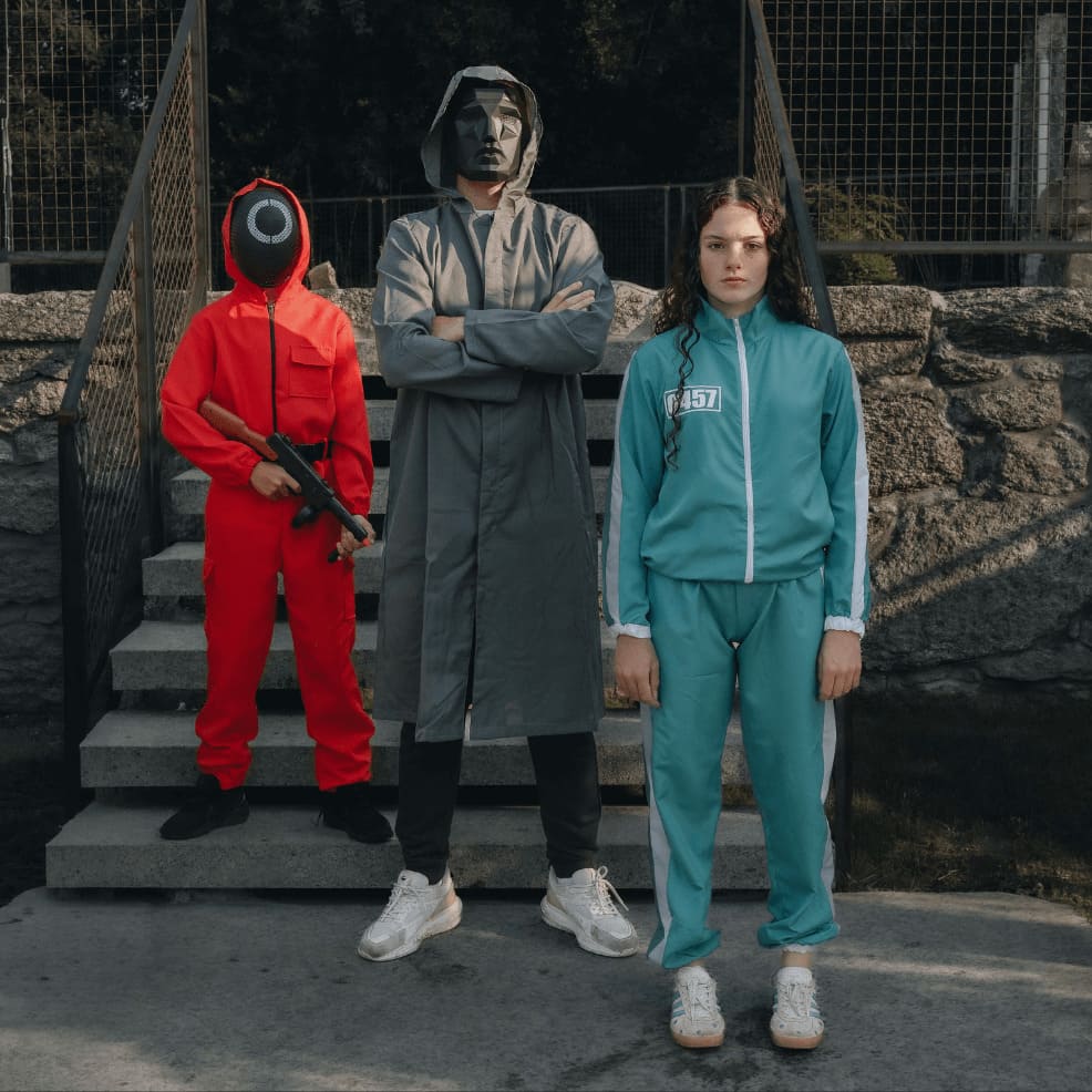 Squid Game Spieler-Kostüm für Damen