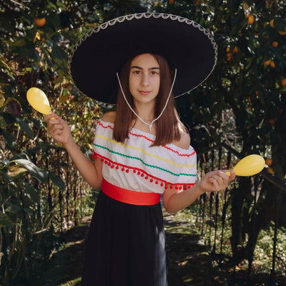 Mexikanisches Valentina-Kostüm für Mädchen
