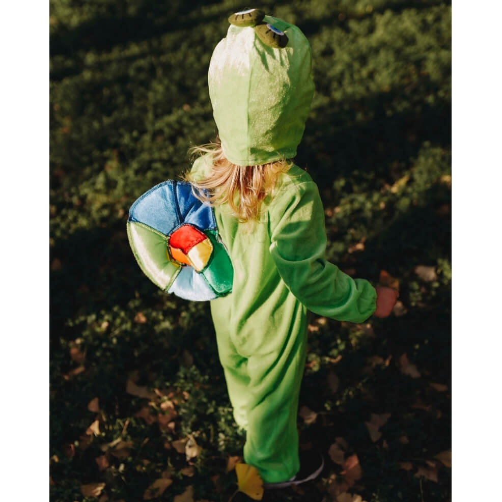 Grünes Schneckenkostüm für Kinder