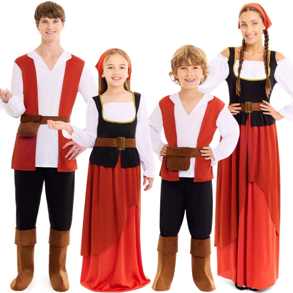 Mittelalterliche Wirt – Gruppenkostüm
