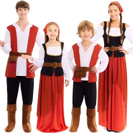Mittelalterliche Wirt – Gruppenkostüm