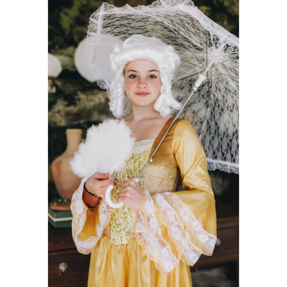 Goldenes Barock-Herzogin-Kostüm für Damen