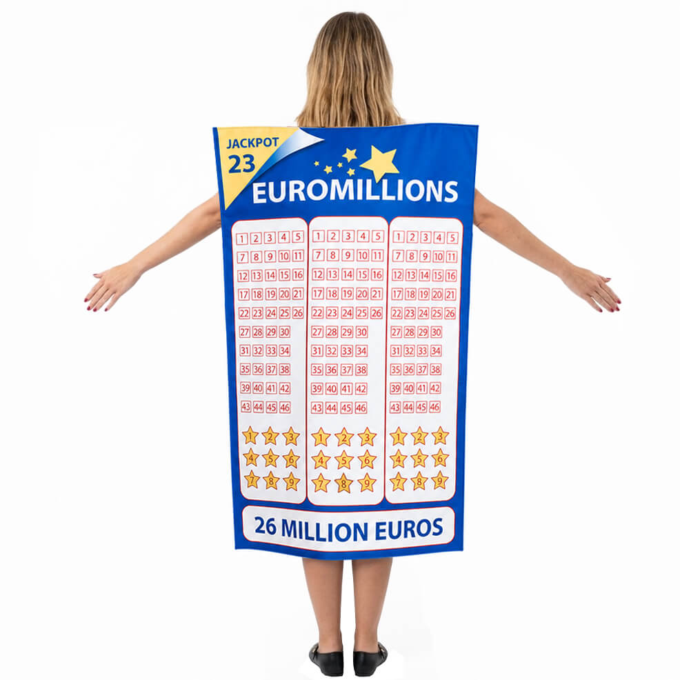 Eurojackpot-Kostüm für Erwachsene